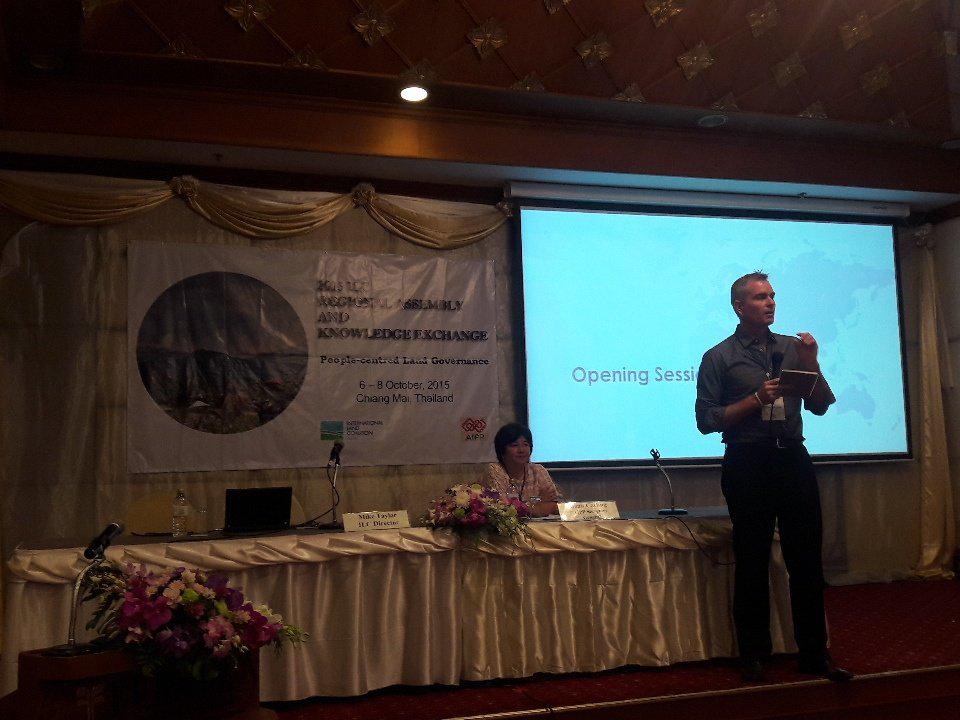aippnet's tweet photo. Mike Taylor @landcoalition ,#ILCAsiaRA2015 emphasize better colaboration among members from different sectors http://t.co/uSkv1yULbw