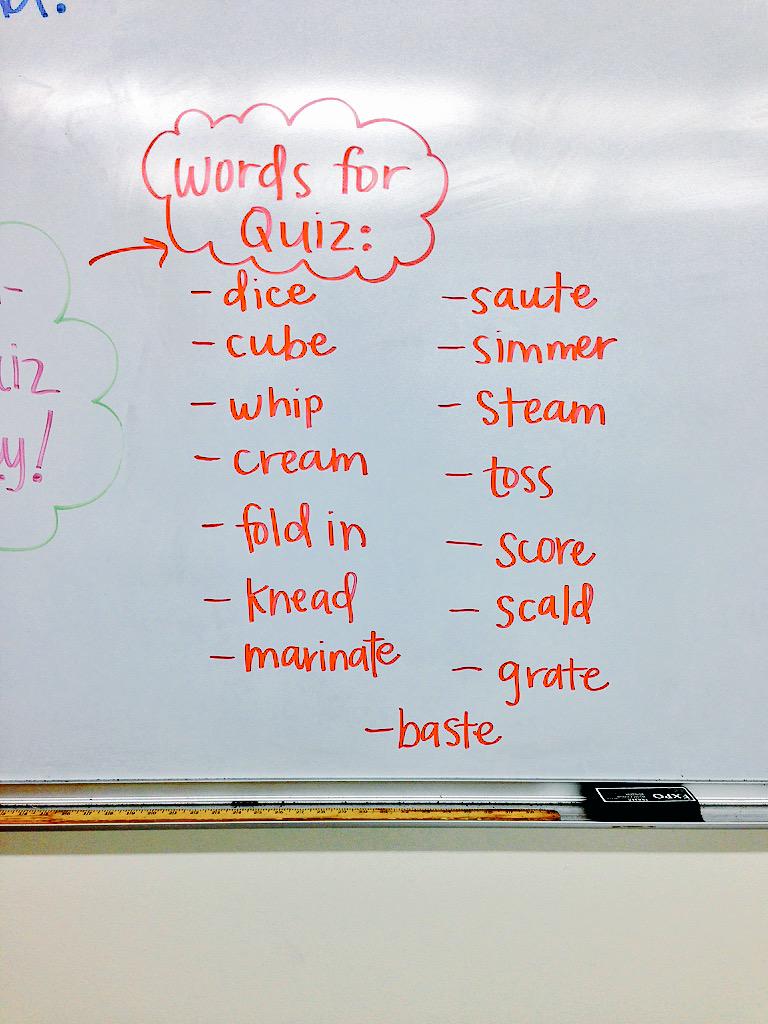 MSprayberry_FCS's tweet photo. Here is the list of words for the Nutrition Quiz on Friday! #beatthequiz #score100 #youwillcreamit! #feelinggrate! http://t.co/mP8NvunvDX
