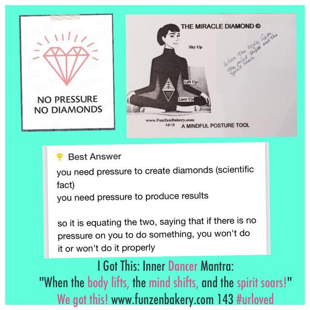 MindfulPosture's tweet photo. Pressure makes diamonds. "Courage is grace under pressure."
Ernest Hemingway ๐
#mindful #posturepower #dancer http://t.co/roP8nsNHTE