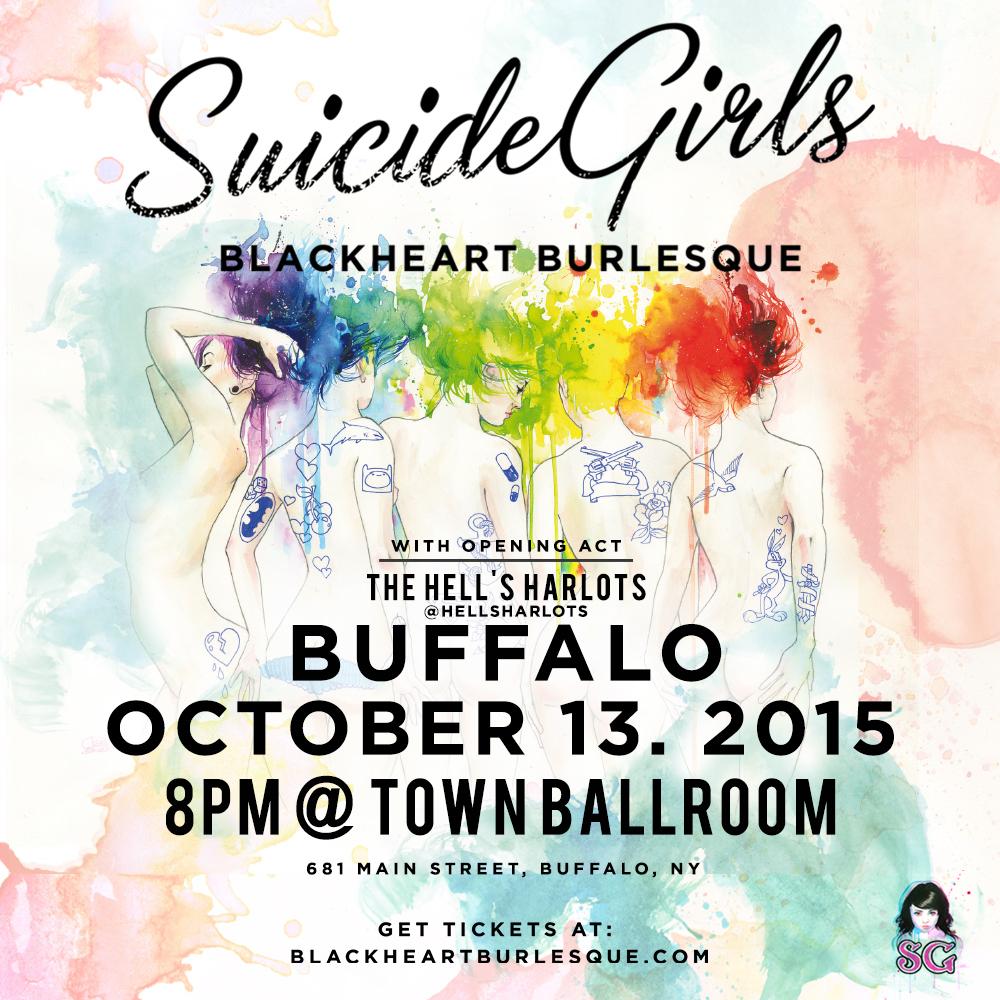 SGBlackheart's tweet photo. Super excited for our #Buffalo show @townballroom on 10/13! #HellsHarlots opening up for us! http://t.co/tUZisRQTVG http://t.co/y69Yiz4vcV