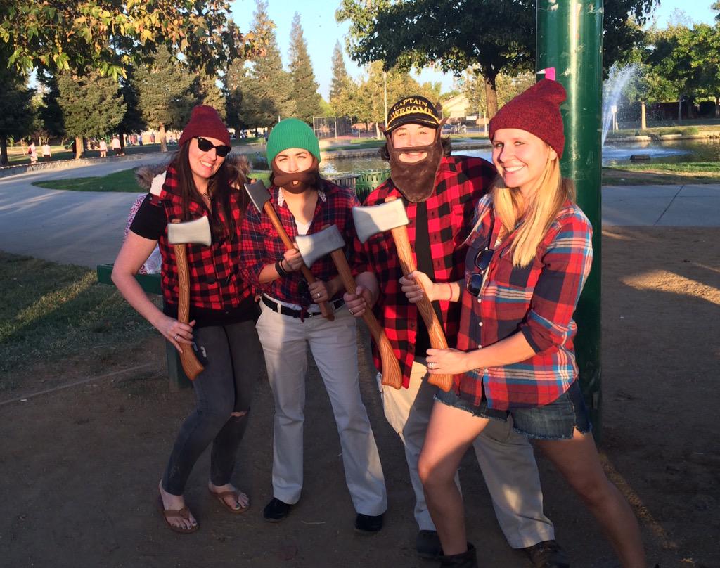 danid4target's tweet photo. Target Olympics. #lumberjacks #plaid #bestcostumes @jennife90523893 @jen_treantos @hrpaul4target @GuenetteMelanie http://t.co/C2SUYpsmwb