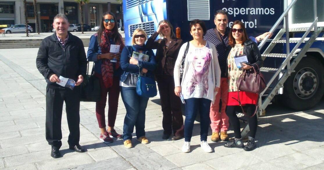 O venres visitamos o autobus do cerebro: Semana do cerebro "Sociedad Española de Neurología". #semanadelcerebro