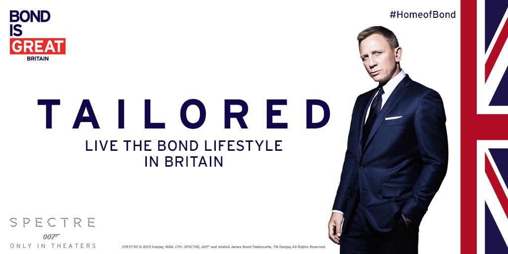 VisitBritain's tweet photo. As the 24th Bond film #SPECTRE is due to hit screens, celebrate the #HomeofBond with us! http://t.co/vUuEt0hy3C http://t.co/LaU43ZRBcP