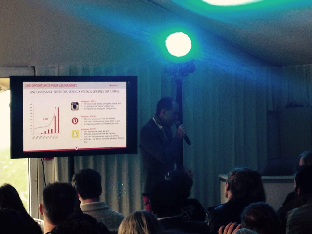 YannDirheimer's tweet photo. @Synthesio_FR au #hubforum - l'image au cœur des réseaux sociaux pour doubler le taux d'engagement http://t.co/STmwzscyaa