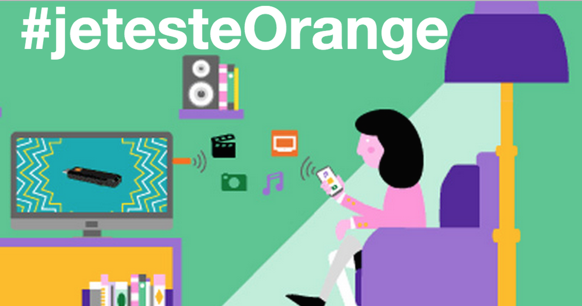 Orange_France's tweet photo. #jetesteOrange spécial clé TV d'Orange ! Inscrivez-vous pour tenter de participer au test : http://t.co/NsQg4mFrG1 http://t.co/Rhx2PJ4Nic