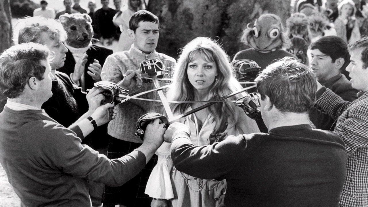 Happy Birthday, Britt Ekland, born October 6, 1942.  