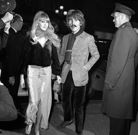 #onthisday 18th october 1967 george harrison and wife patti boyd ...