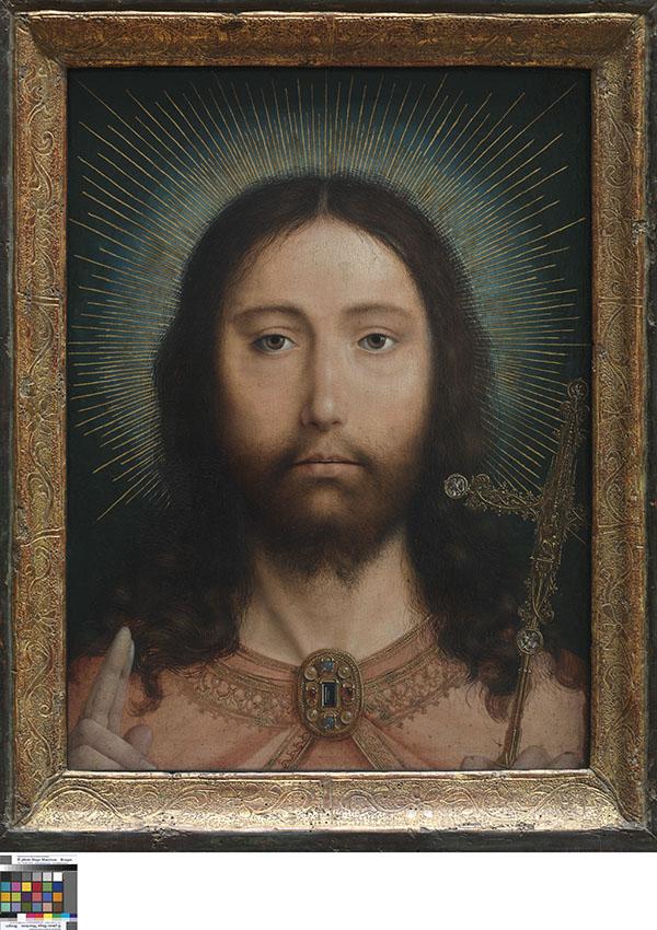 artinflanders's tweet photo. A #Flemishprimitive a day, keeps #cynism away. #Christus Salvator Mundi by Quinten Massijs @KMSKA @FlemishP http://t.co/AG6E2n2Rdf