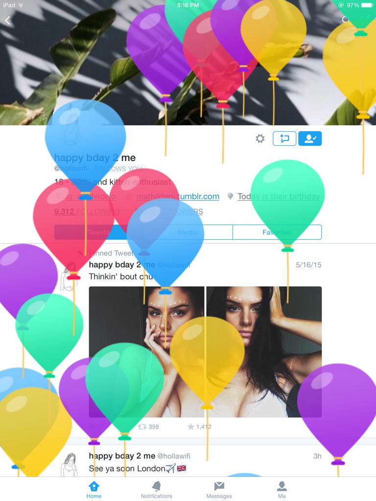  Happy birthday to the kendall jenner look-a-like Love you so much matty have a great day 