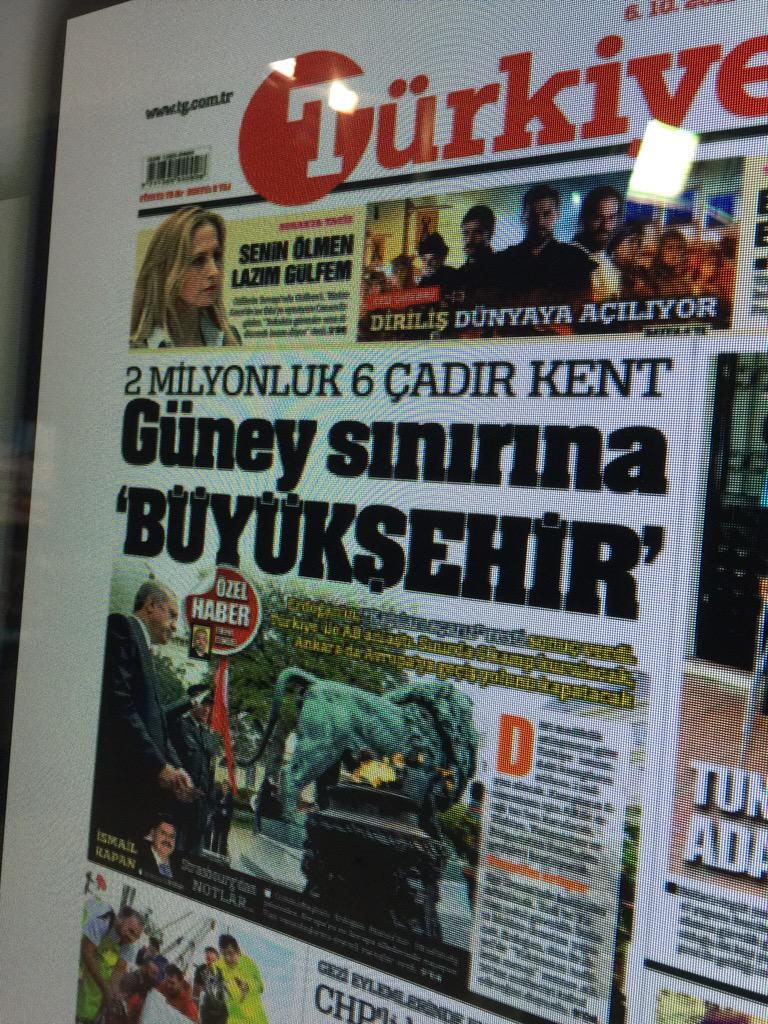 AB'nin kabul etmediği 2 milyon Suriyeli daha biz ağırlayacağız. AB kaynaklarıyla 6 çadır kent kuracakmışız!