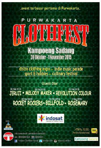 2 Stage - 60 Clothing - 20 Kuliner - 6 Guest Star - and more !!!