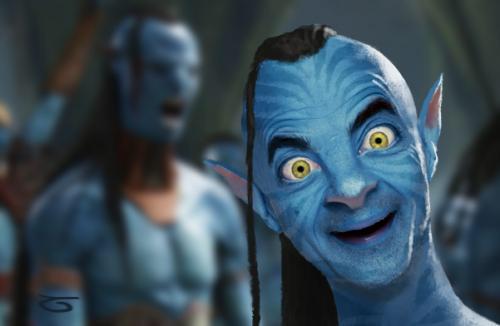 I'm blue
