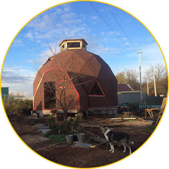 instaufa's tweet image. Растёт потихоньку наш #купольныйдом в #Уфе поставили смотровую площадку отк�