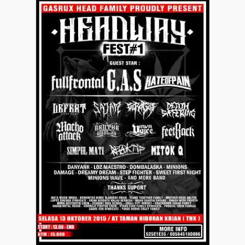 KRIAN !!
sampai jumpa minggu depan, selasa 13 oktober 2015 at taman hiburan KRIAN