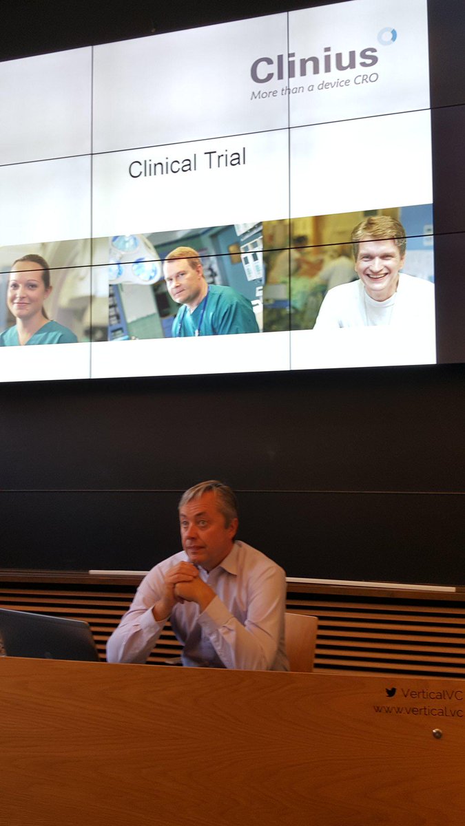 paolo_borella's tweet photo. Really great session today @VerticalVC with Miikka Maijala from #clinius talking about Clinical Trials !! http://t.co/7gnRSHGy9o