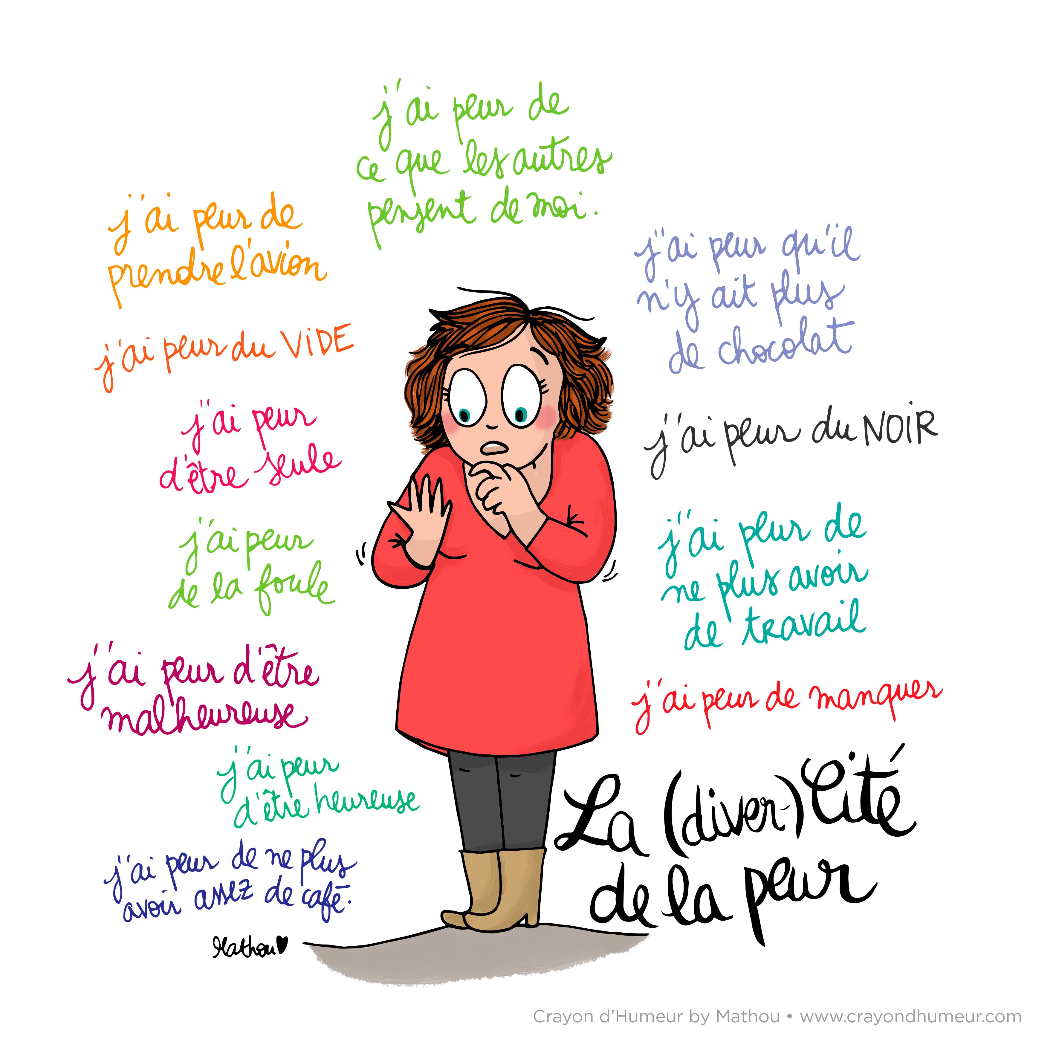 Mathou Virfollet on Twitter: "{ FAIS-MOI PEUR } #mathou #illustration  #dessin #Humour #peur #angoisse #compter http://t.co/SEpmWCHyte" / Twitter