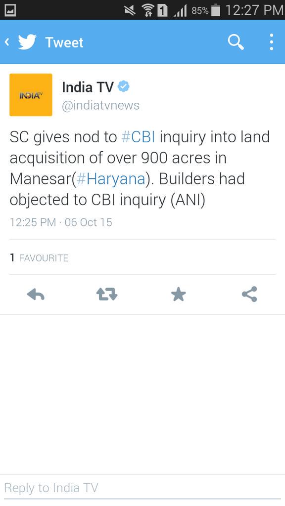 nagesh_r_rao's tweet image. Watch this
Vadra under threat &amp;amp; madness of @TimesNow @ndtv will increase against @BJP4India now
#AntiModiMedia