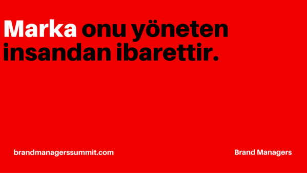 Türkiye'nin ilk marka yöneticileri zirvesi için geri sayım sürüyor.. brandmanagerssummit.com   #brandmanagers