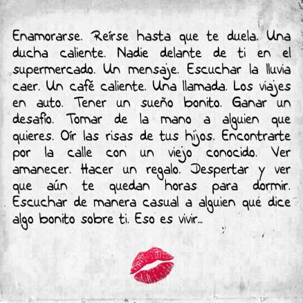 cosasdemery's tweet photo. Eso es vivir, #QuieroQue lo sepas. Buenos días!! http://t.co/NTUNBF5EUN