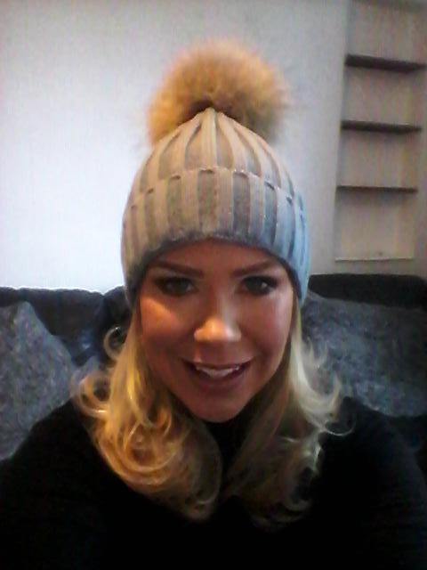 JoleenStewart1's tweet photo. #PomPomHat kinda morning! #Love it @mscthelabel #ThankYou #PerfectAccessory  #GetYoursNow @RioBrazilBT9 http://t.co/QEMlDXnkhR