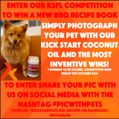 KSFLUK's tweet photo. #picWithPets get your entries in before Fri 09 October to be in with a chance to win a #free #KSFL recipe book http://t.co/Y5LE1cNdgq