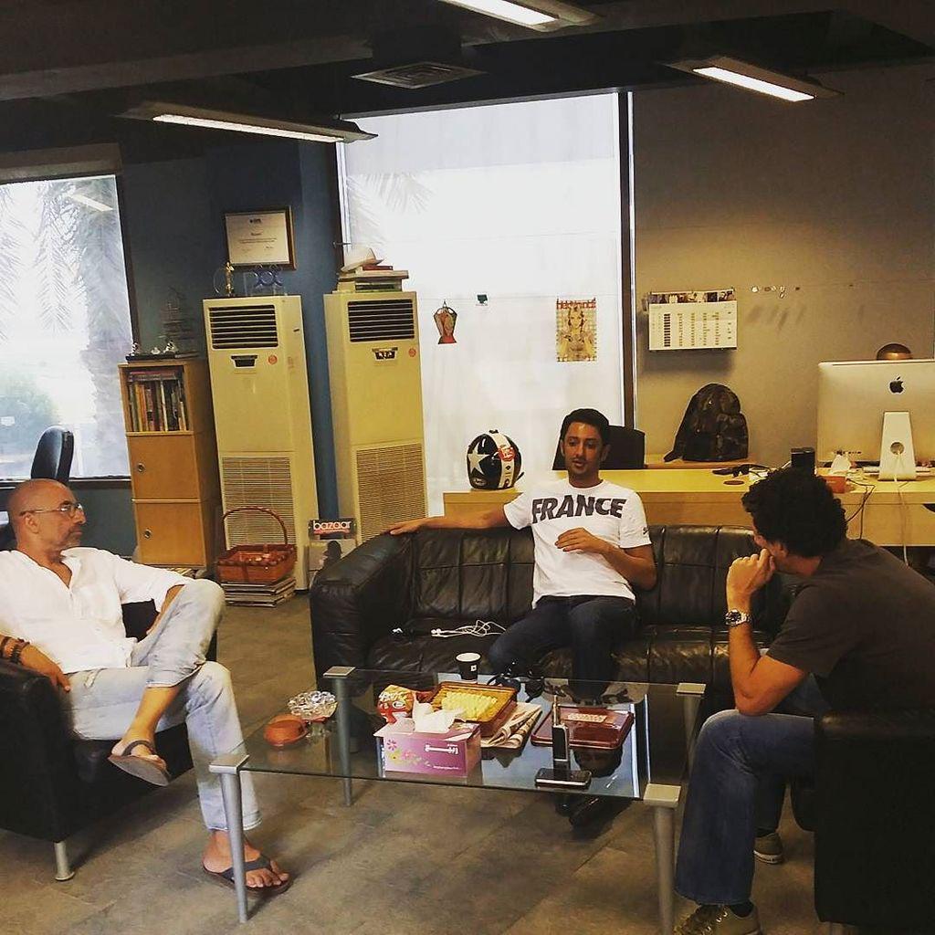 bazaartweets's tweet image. Cooking up some awesome #content with these legends @waleedsha3lan @hamadalsarraf #editorsatwork #kuwait #bazaarmag…