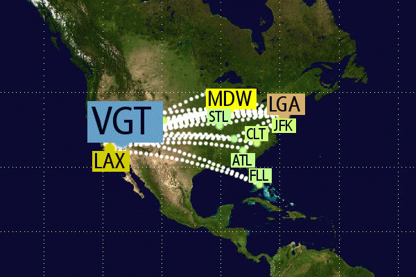 New destination on my @JetLovers flight map: VGT (Las Vegas, United States) http://t.co/SuORUMDn12 http://t