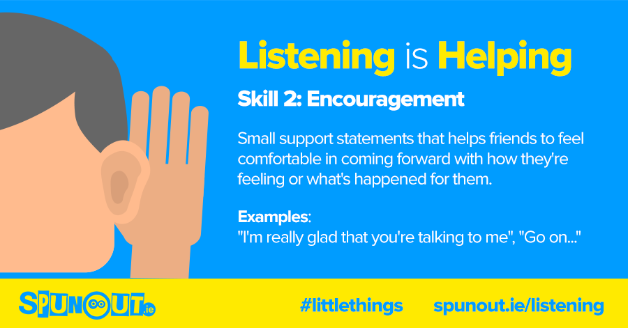 You can support someone going through a tough time just by listening » bit.ly/1hkVOr5  #littlethings