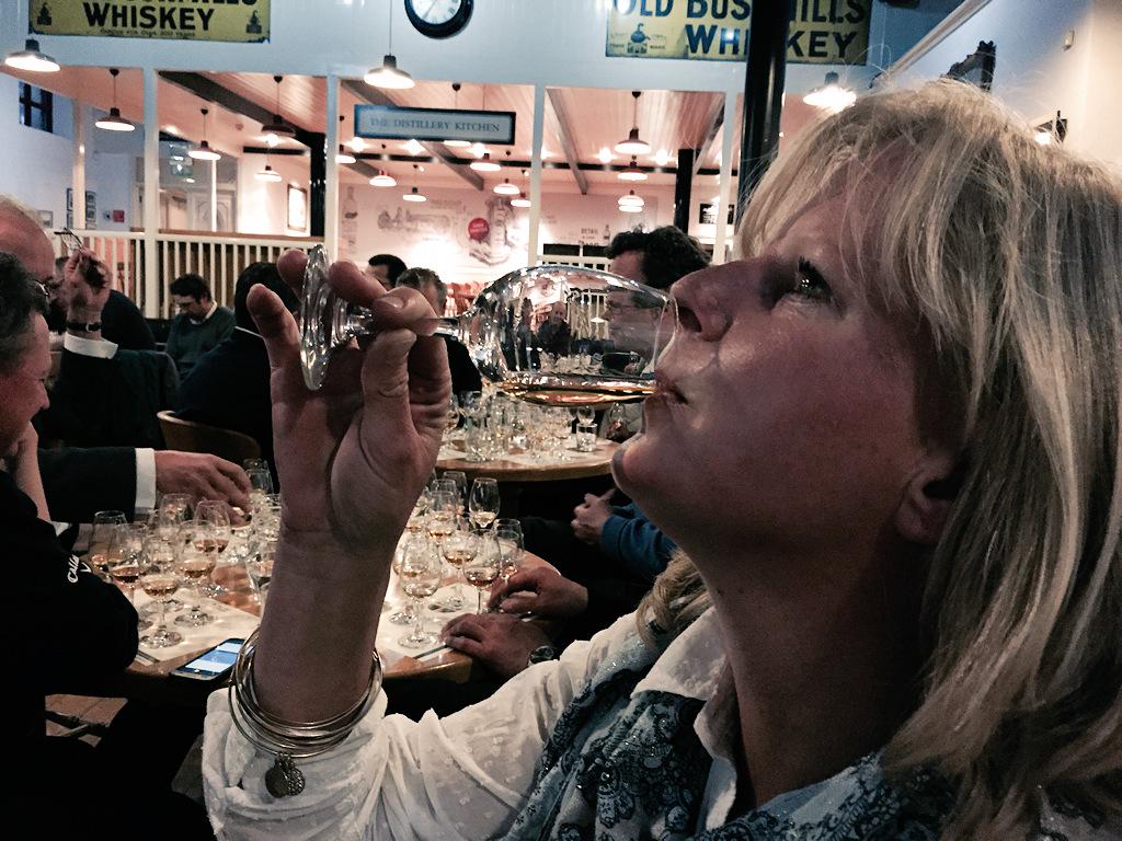 High winds, 3 putts &amp; whiskey tasting on day one of PGS v APG annual <a href="/wrytercup/">wrytercup</a> clash at sensational <a href="/royalportrush/">Royal Portrush Golf Club</a>