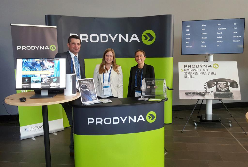 PRODYNASE's tweet photo. PRODYNA is ready for #LPSF15 @Liferay http://t.co/R32QDsOEEx