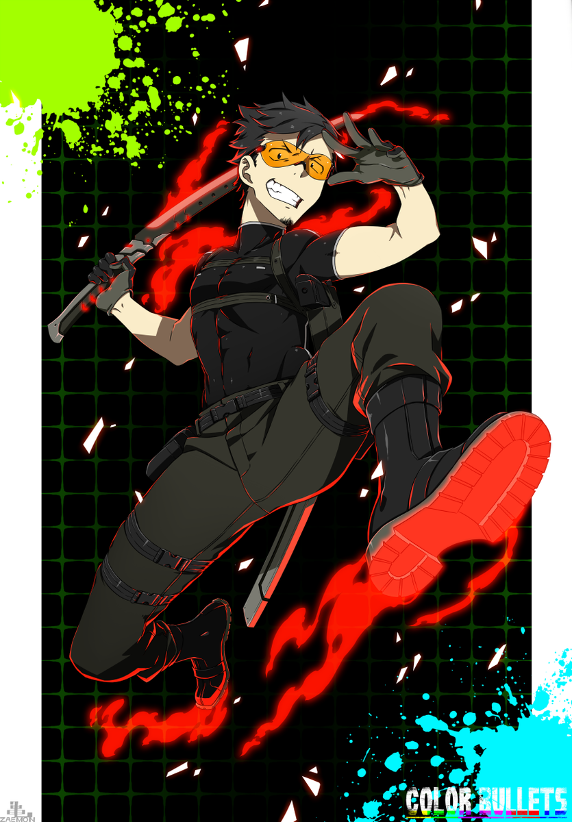 「COLOR RED 」|亀左衛門のイラスト