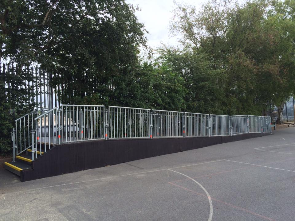 overlayevents's tweet photo. Temporary DDA compliant ramp for new access route to Twickenham Stadium! http://t.co/qhQqfwvnEX
