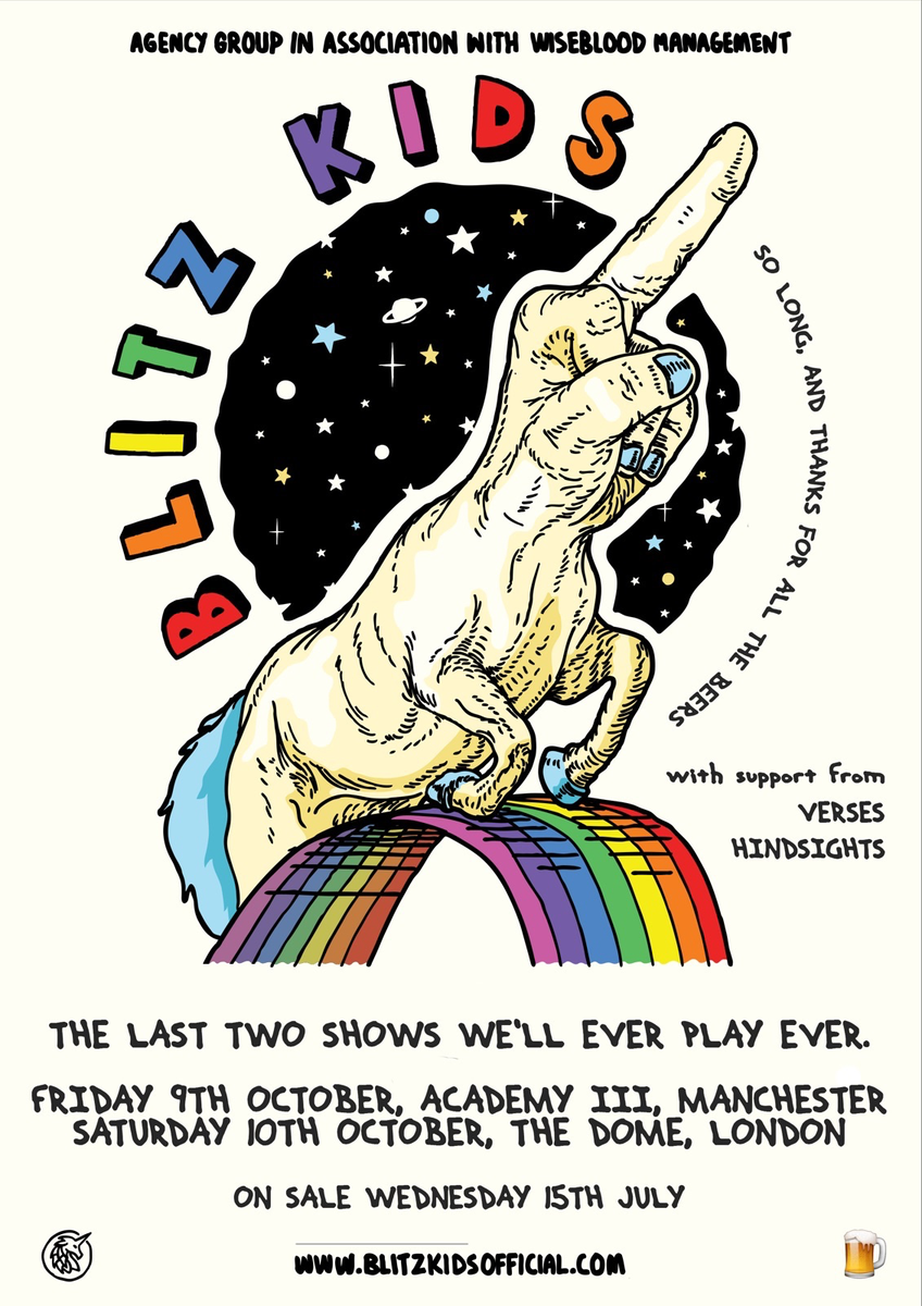 20 tickets just released for the last ever Manchester @BlitzKids at <a href="/MancAcademy/">Manchester Academy🐝</a>!
ticketline.co.uk/order/tickets/…