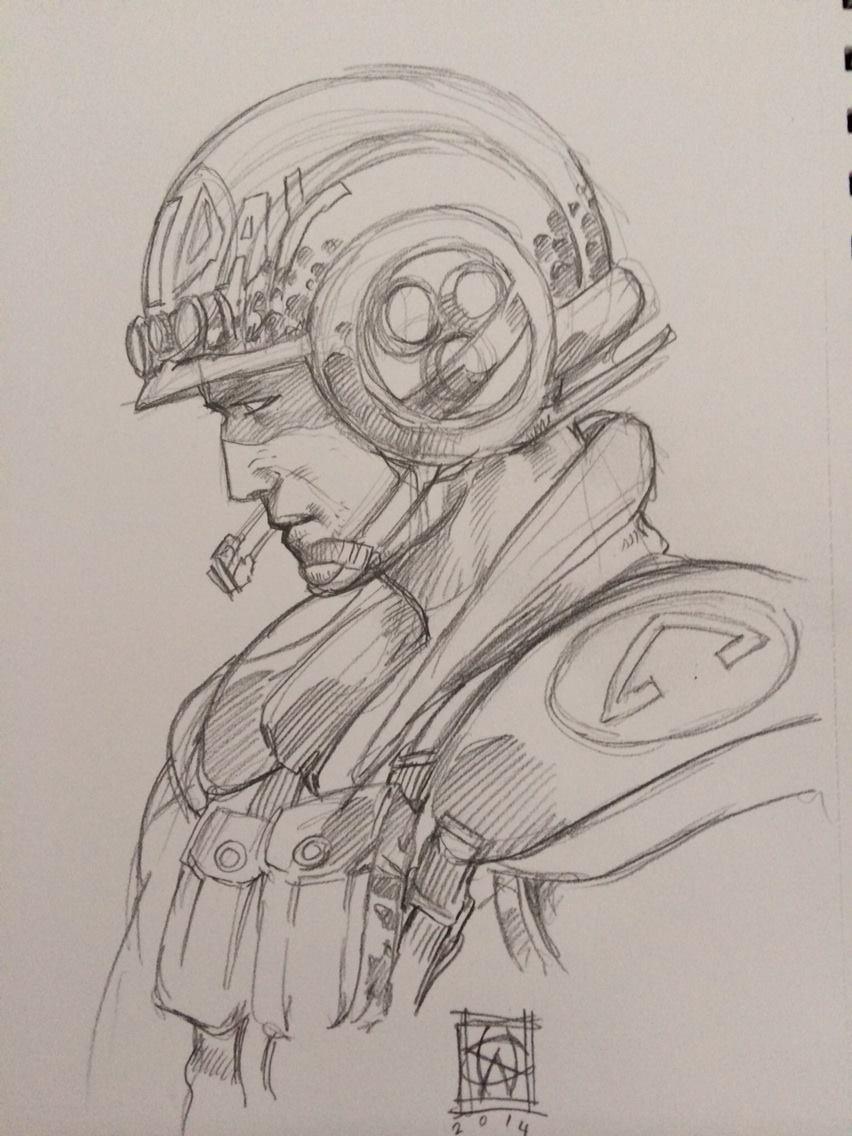 williamwhiz1's tweet photo. Game of Thrones is brought to you today by a Rogue Trooper, ready to kick some White Walker butt to oblivion! http://t.co/Kjy0dbJrdO