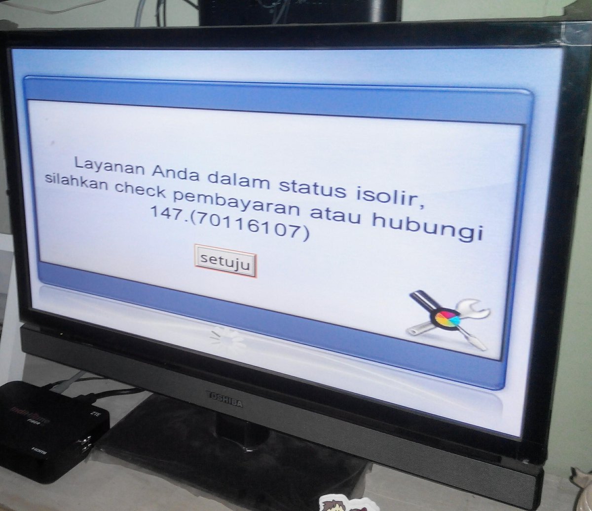 free2pete's tweet photo. @TelkomCare ga ada perubahannn!!! http://t.co/miCGQfolXv