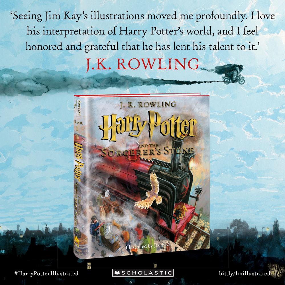 Scholastic's tweet image. Peek inside the NEW illustrated Harry Potter &amp;amp; the Sorcerer&apos;s Stone: bit.ly/1FUElS1 #HarryPotterIllustrated