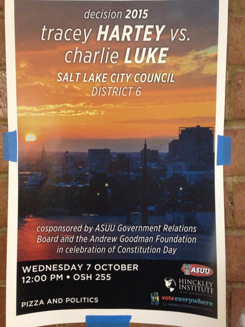 dean_mcgovern's tweet photo. @BennionCenter board member Charlie Luke featured Wed 10/7 @ 12noon.  #UEngage http://t.co/LnACBxTcBI