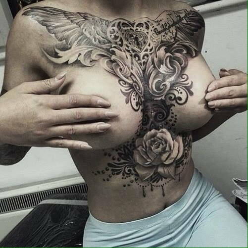 bodymodsbrum's tweet photo. #iwantatattoo #BODYMODS #chestpiecetuesday #girlswithink #tattooart #tattoo @TheMobInk http://t.co/54djiZgiYr http://t.co/IfLT5325GH