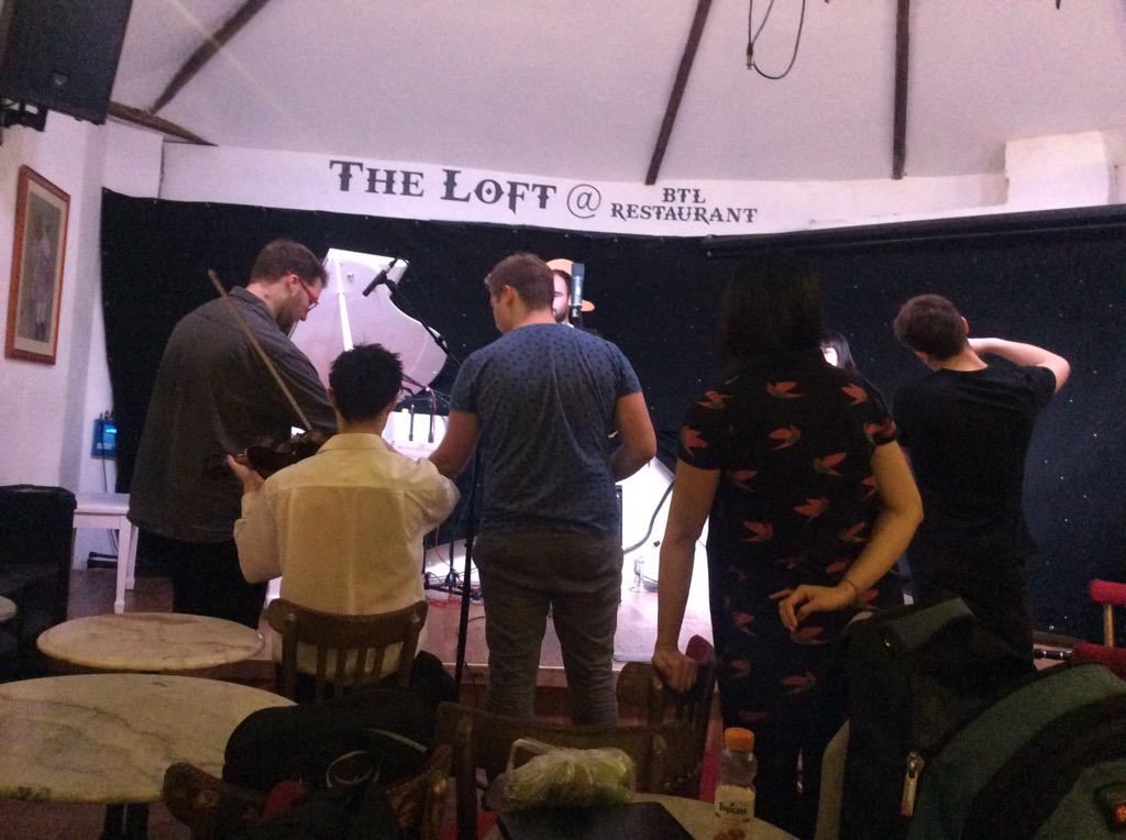 Gearing up for Soundtrack Day #newmusicaltheatre #crosscultural @btlrestaurant