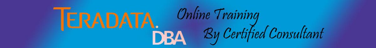 sravanthisravya's tweet image. Teradata DBA Online Training
onlineitguru.com/teradata-dba-o…
#teradata #cognostm1 #hadoopbigdata #linux #BI #iOS #abinitio