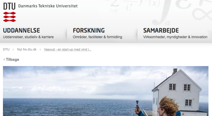 Vaavud's tweet image. Vaavud - en start-up med vind i sejlene via @DTUtweet @TechnologistEU @cphftw #windmeter bit.ly/1Gu8CBT