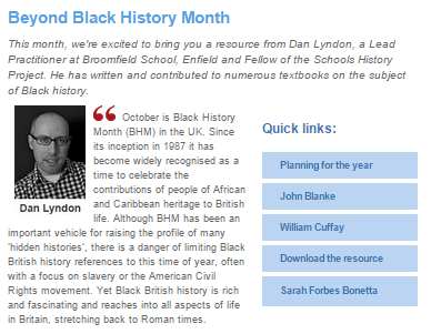 Free resource + newsletter for #BHM2015 out today: ow.ly/T4dK9 #historyteacher. Thanks @danlyndon!