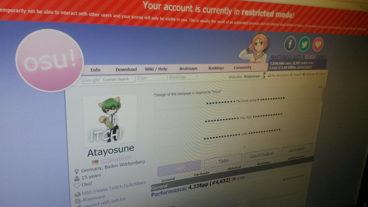 Atayosune's tweet photo. What did i do this time ?! :/
@H4ppySt1ck t #KnownProblem http://t.co/JhLfWlEcW1