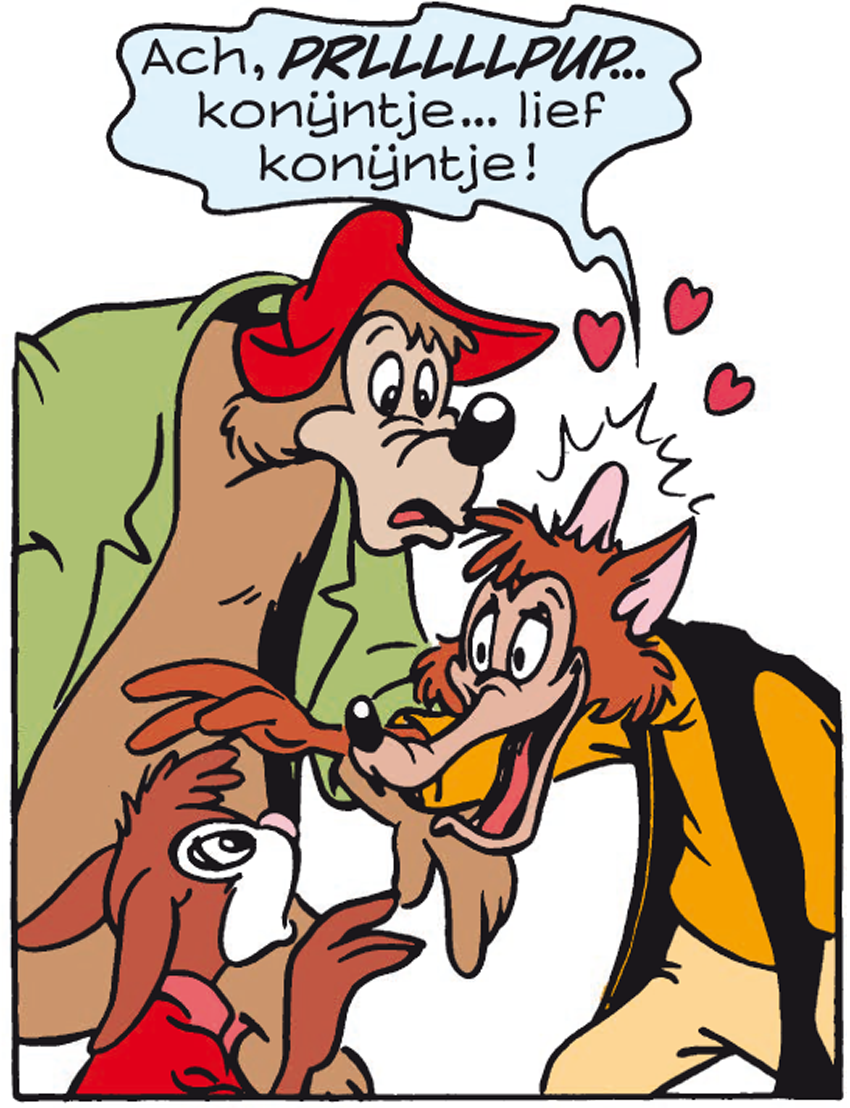 PRRLUP! Lief konijntje ben jij, <a href="/Broer_KonijnNL/">Broer Konijn</a>! Vind jij mij een lief lammetje? PRRRLUP!