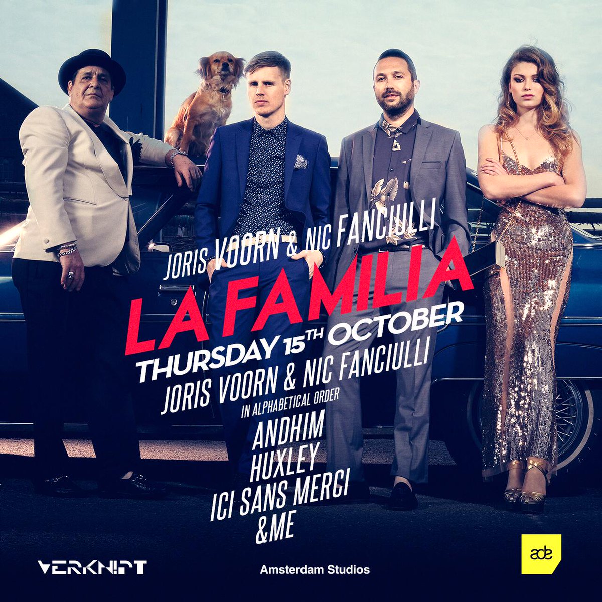 La Familia (@lafamilia) on Twitter photo La Familia at <a href="/ADE_NL/">AmsterdamDanceEvent</a> 15th Oct <a href="/jorisvoorn/">Joris Voorn</a> Voorn <a href="/nicfanciulli/">Nic Fanciulli</a> <a href="/andhim_official/">andhim</a> <a href="/Huxley_Music/">return of the hux.</a> - Ici Sans Merci - &ME La Familia at <a href="/ADE_NL/">AmsterdamDanceEvent</a> 15th Oct <a href="/jorisvoorn/">Joris Voorn</a> Voorn <a href="/nicfanciulli/">Nic Fanciulli</a> <a href="/andhim_official/">andhim</a> <a href="/Huxley_Music/">return of the hux.</a> - Ici Sans Merci - &ME