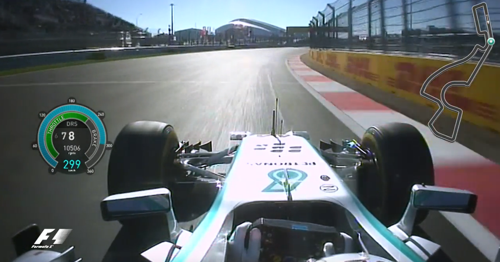 THAT lap though...relive a Sochi Saturday stunner from #LH44! #F1 #RussianGP f1.benz.me/DGwzEgMh #RussianGP