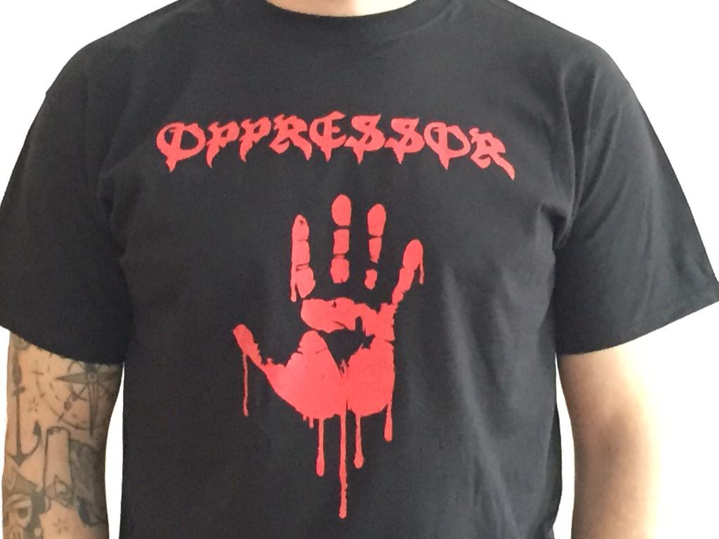 oppressor_metal's tweet photo. Die neuen Shirts für Samstag... #Oppressor #Bullblast #deathmetal #metal http://t.co/ByoxfzjtFc