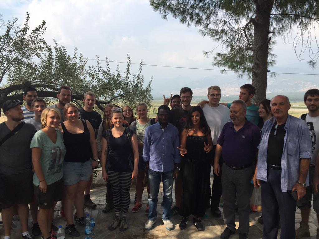 Almanya'dan Gelen Jeoloji Bölümü Öğrencileri Ege'de  Yaptıkları Araştırma Kapsamında Otelimizi Ziyaret Ettiler.