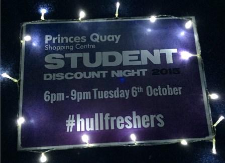 PrincesQuayHull's tweet photo. Join @Ninetiesboy and @The_SugarMill as they host Princes Quay #Student Discount Night tonight 6pm-9pm #freshers15 http://t.co/z7iBVWKogk
