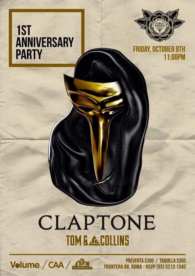 Claptone_'s tweet photo. BACK IN MEXICO THIS FRIDAY @ #InkStudios. #clapgigs http://t.co/VqgfnTeVc8